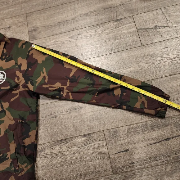 Vans Camo Windbreaker Jacket Men’s Small Lightweight - Picture 7 of 8